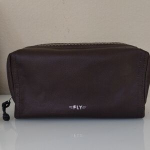 Men's Brown Fly Leather Bag